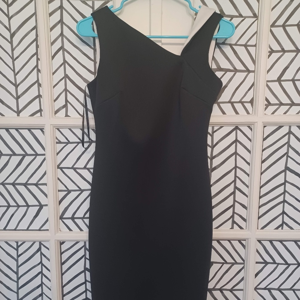 Black Calvin Klein Midlength Dress